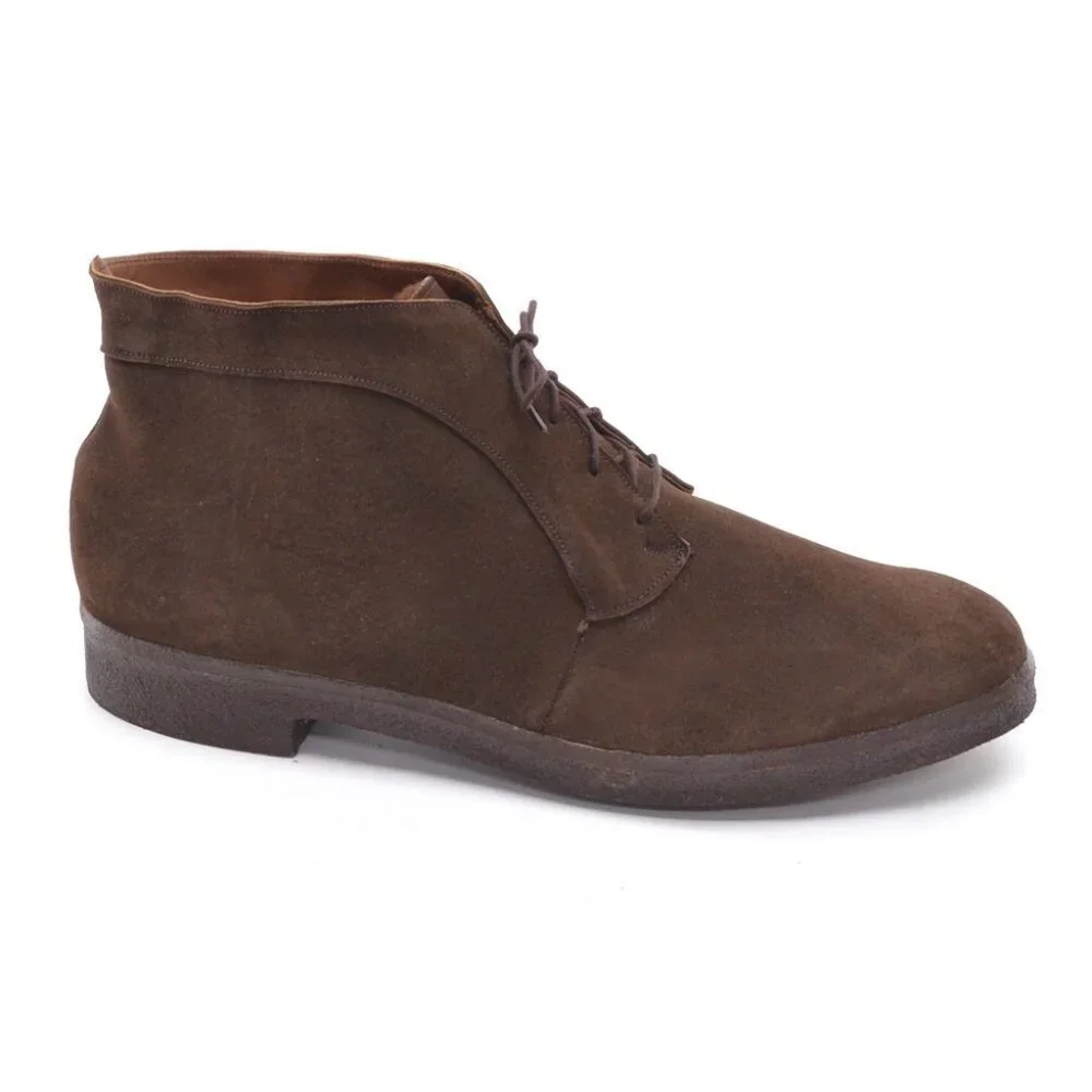 Men Morlands Made in England Sheepskin Lined Boots 13